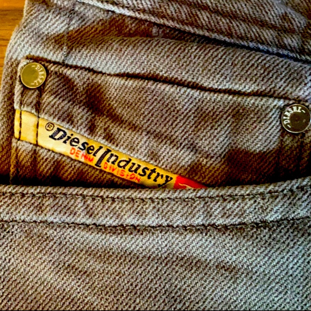 Diesel braddom button fly jeans